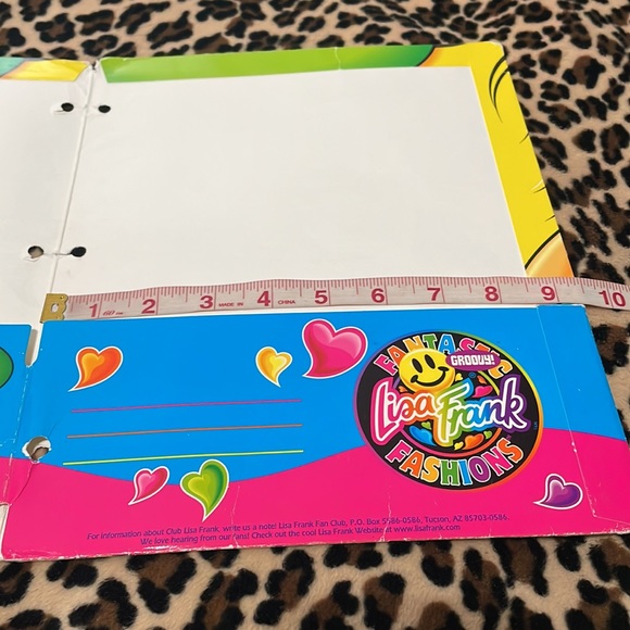 Lisa Frank CHECK HIM OUT! π Folder Vintage Rare Blonde 80s 90s Sunglasses Kiss - Picture 7 of 16